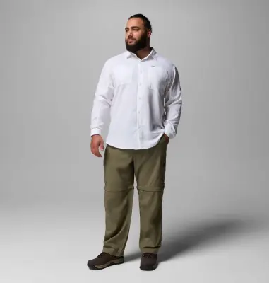COLUMBIA SILVER RIDGE PANTALON DEUX EN UN SHORT Kaki — photo 5