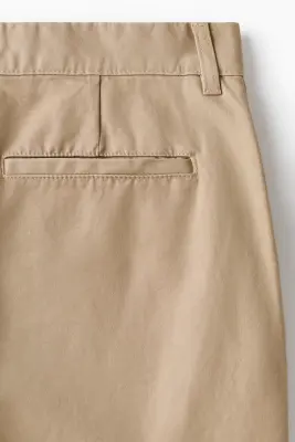 Chino Loose Fit en coton - Beige — photo 4