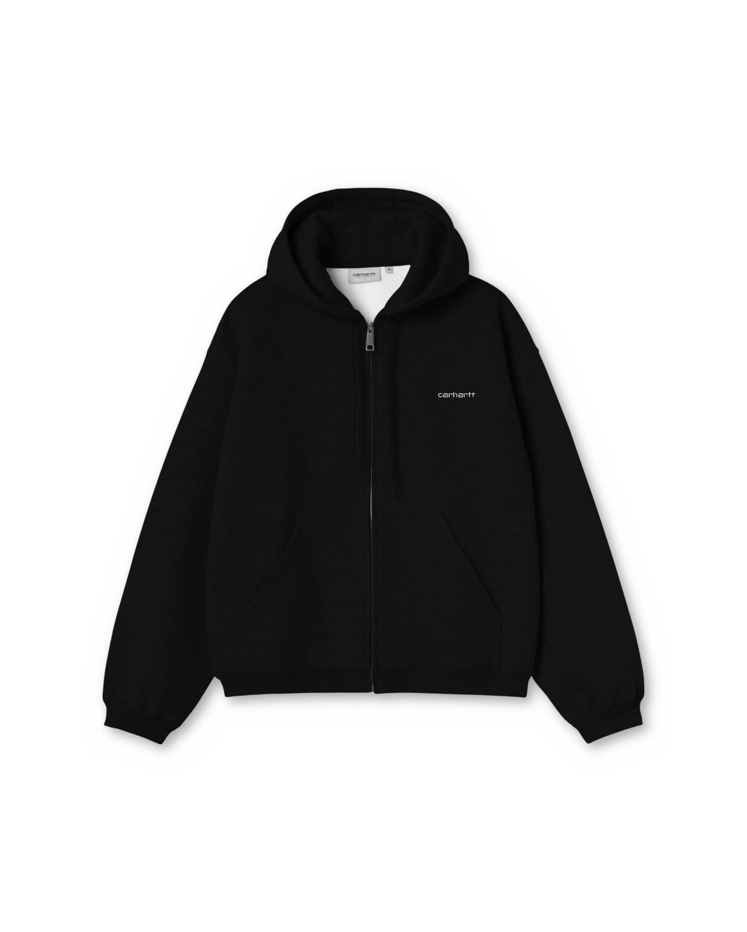 Hooded Ebbert Jacket Black White