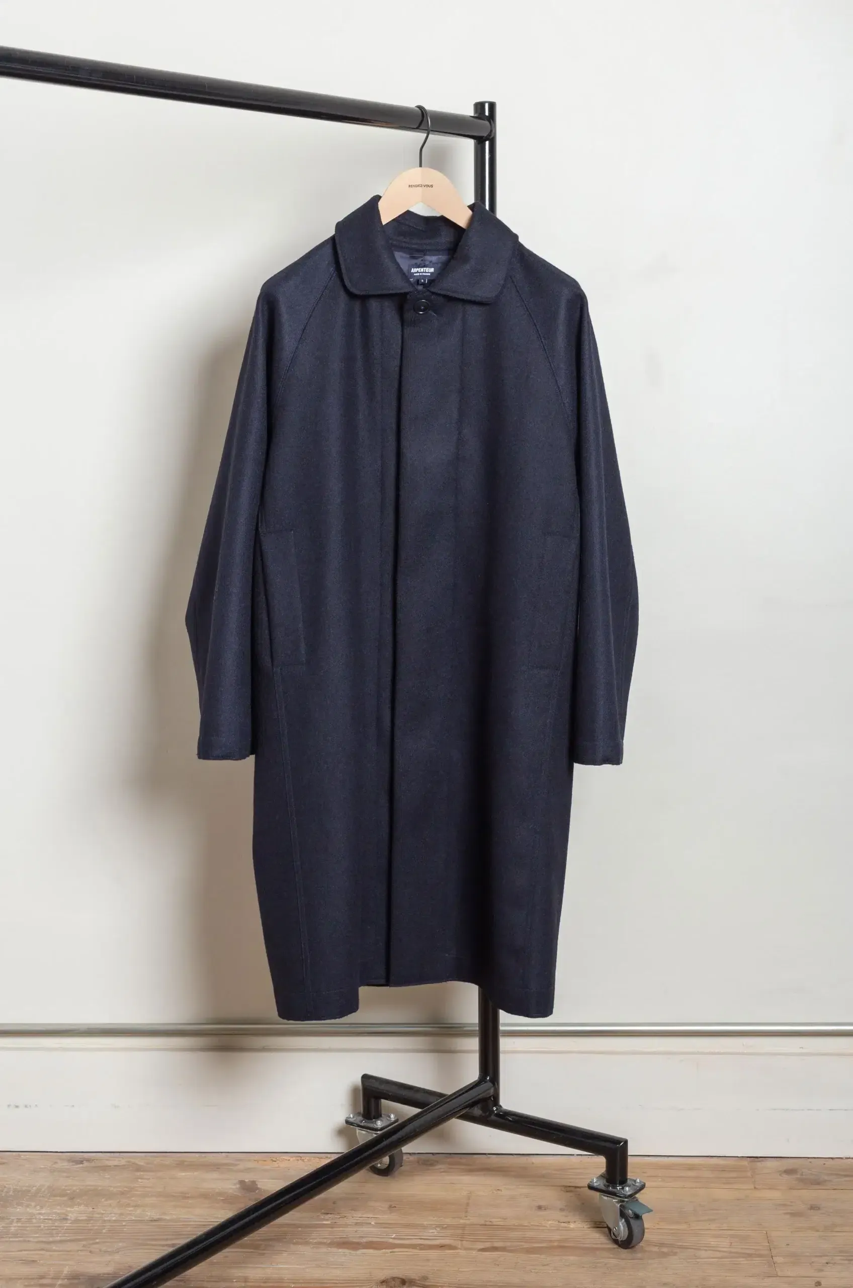 Arpenteur – UTILE LINED COAT – MIDNIGHT