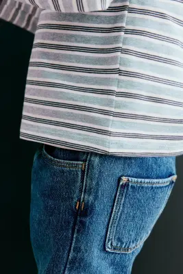 Jean 5 poches - Bleu denim — photo 2