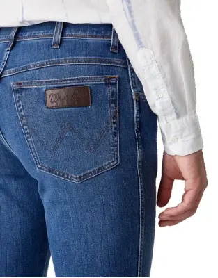 WRANGLER PANTALON TEXAS AUTHENTIC 821 Bleu — photo 4