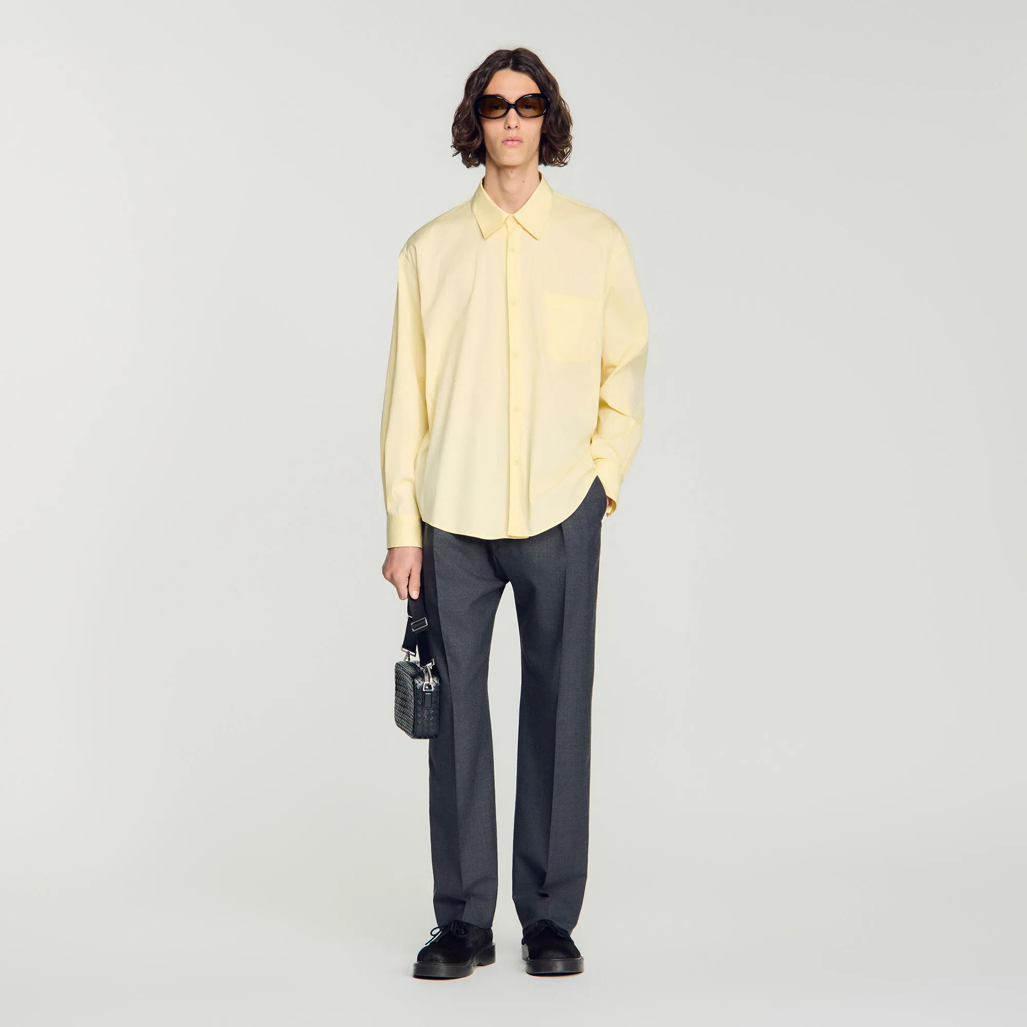 Chemise oversize en coton