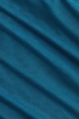 Top cape à effet drapé - Turquoise foncé — photo 3