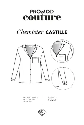 Patron PDF chemisier CASTILLE — photo 2