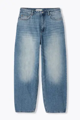 LEO jean barrel taille haute — photo 1