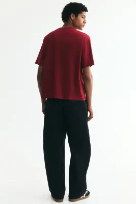 T-shirt imprimé Relaxed Fit - Rouge/East Isles Club — photo 2