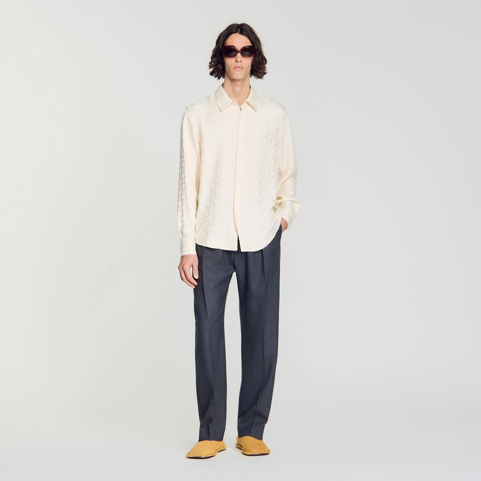 Chemise fluide Square Cross