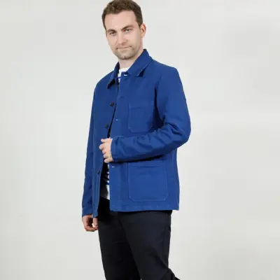 Veste Workwear en Moleskine en Coton Bio 4M/5 - Hydrone — photo 1