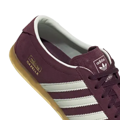 Adidas Gazelle Lo Pro Maroon White — photo 5