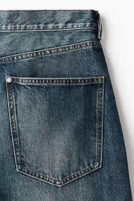 Baggy Barrel Jeans - Bleu denim — photo 4