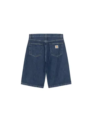 Langdon Short Blue Stone Wash Homme — photo 2