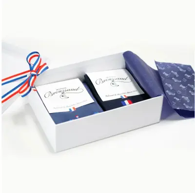 Boite cadeau Maison Broussaud Blanche — photo 3