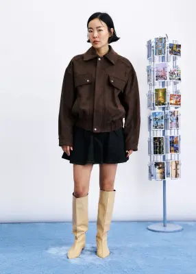 FrNch – Veste Foxton Chocolat — photo 1