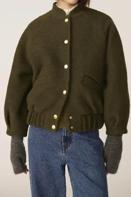 Veste maille Hildou Pickle — photo 4