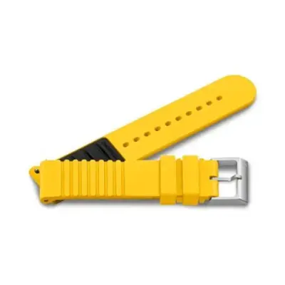 Bracelet Victorinox 21mm caoutchouc jaune V.60029 — photo 2