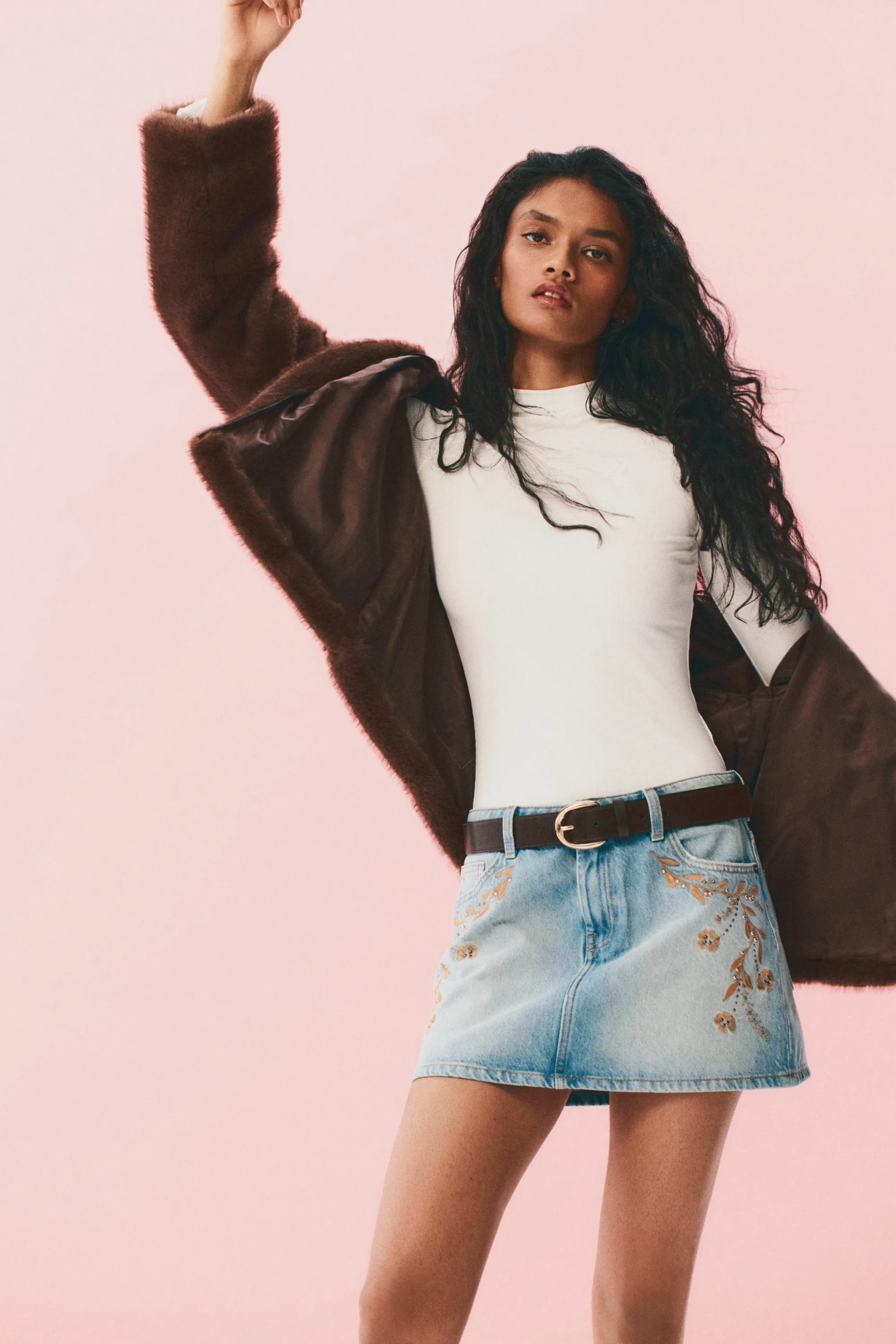 Veste duveteuse - Marron