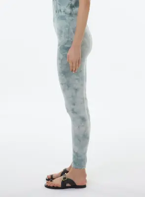 Pantalon en coton organique et élasthanne — photo 2