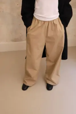 Sofie D’Hoore – PRESTON Drawstring Pant – SAND — photo 2