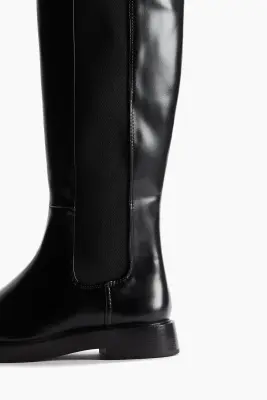 Bottes de hauteur genou - Noir — photo 2