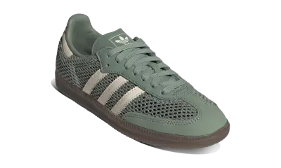 Adidas Samba OG Crochet Silver Green — photo 3