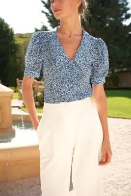 Muse Silk Blouse — photo 3