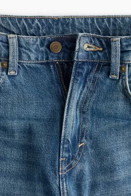 Wide High Jeans - Bleu denim — photo 3
