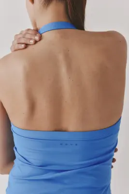 Débardeur de sport dos nu SoftMove™ - Bleu ciel — photo 3
