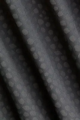 Robe plissée à encolure bateau - Gris foncé/motif — photo 4