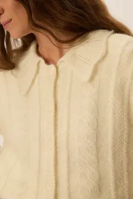 Gilet Capucine Creme — photo 2