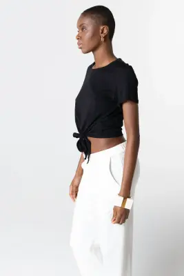 T-shirt en coton supima — photo 4