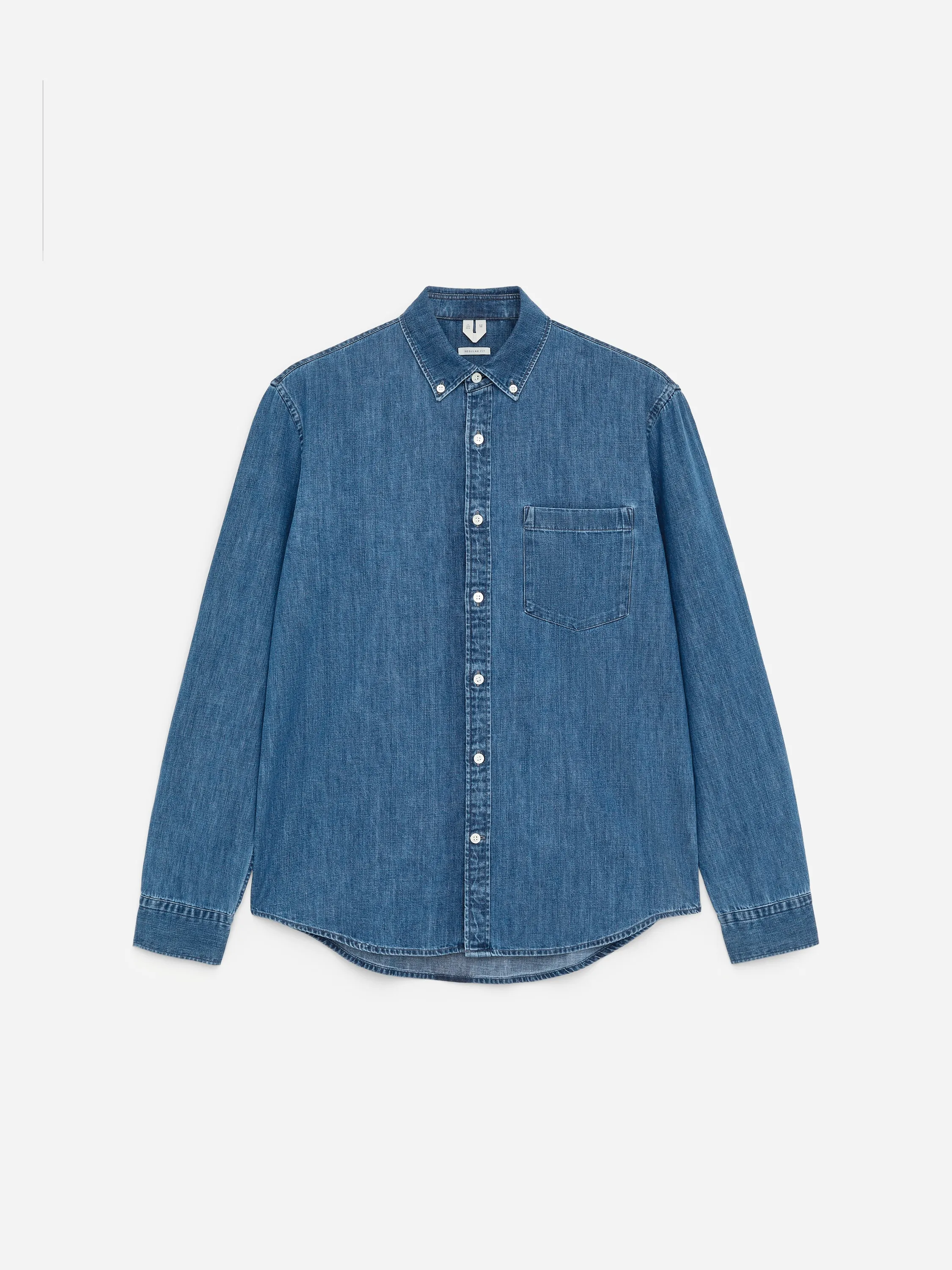 Chemise en jean classique - Bleu délavé