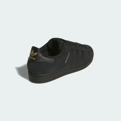 Chaussure adidas Superstar adv – Core Black / Core Black / Gold Metallic — photo 5