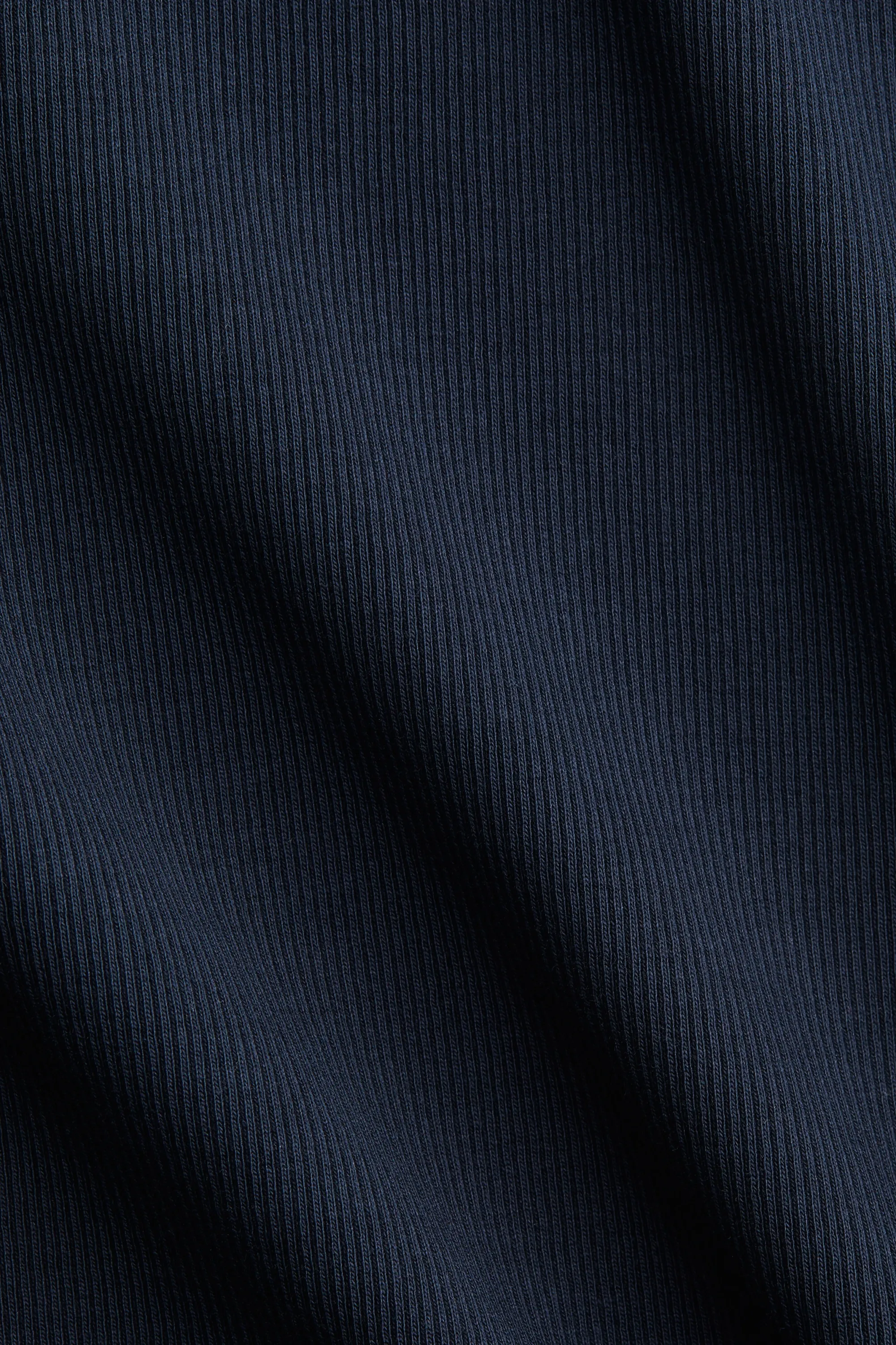 Débardeur côtelé - Bleu marine