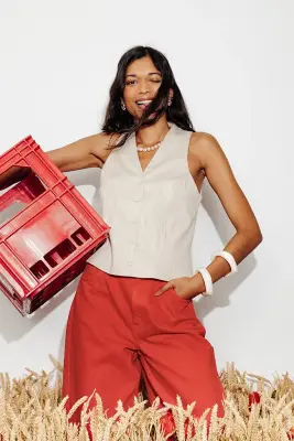 Veston uni femme — photo 2