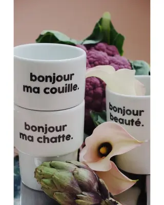 Gobelet Bonjour Ma Chatte - Félicie Aussi — photo 1
