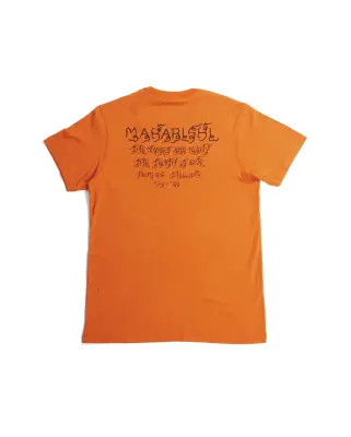 Thai Script Tee Rust — photo 4
