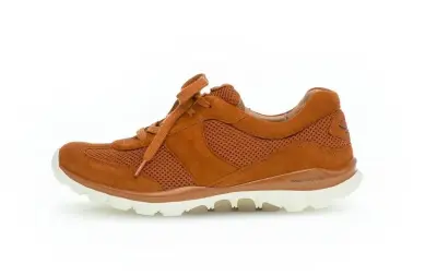 Baskets Gabor 56.966.42 Marron - Daim Lacets Zip Rollingsoft Grande Pointure Femme — photo 2