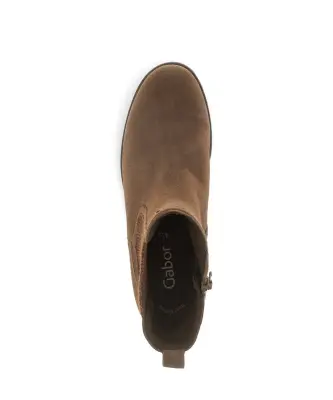 Bottines Gabor 71.710.38 Marron - Cuir Lacets Grande Pointure Femme — photo 3