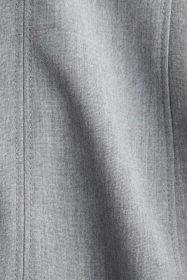 Robe avec jupe évasée - Gris