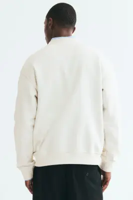 Sweat Loose Fit - Crème — photo 3