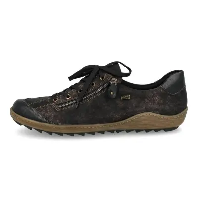 Baskets Remonte R1402-07 Noires - Lacets Grande Pointure Femme — photo 2