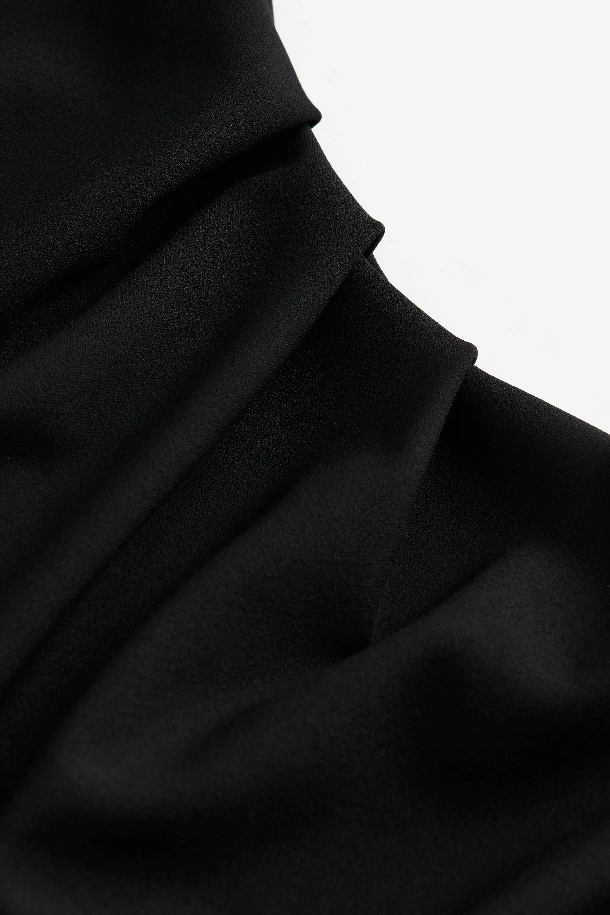 Robe plissée - Noir