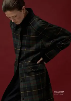 Nouveau ! BELLEPIECE Manteau Cooper Tartan — photo 4