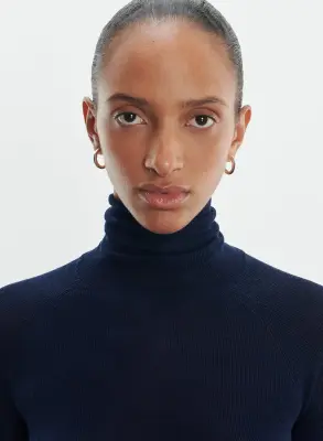 Pull en laine mérinos et soie — photo 3