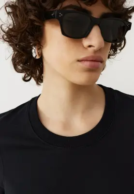 La robe t-shirt - Noir — photo 3