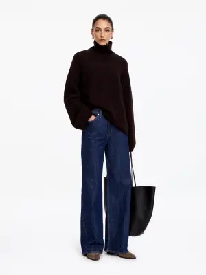 Bottines en cuir - Taupe foncé — photo 1
