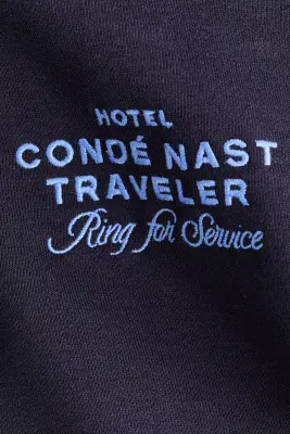Sweat à col zippé avec motifs - Bleu/Condé Nast Traveller — photo 4