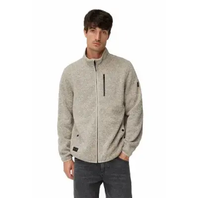CAMEL ACTIVE VESTE SWEAT doublée polaire Beige — photo 1