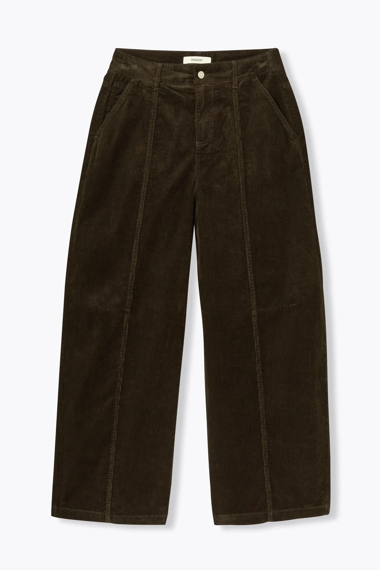 Pantalon barrel velours côtelé